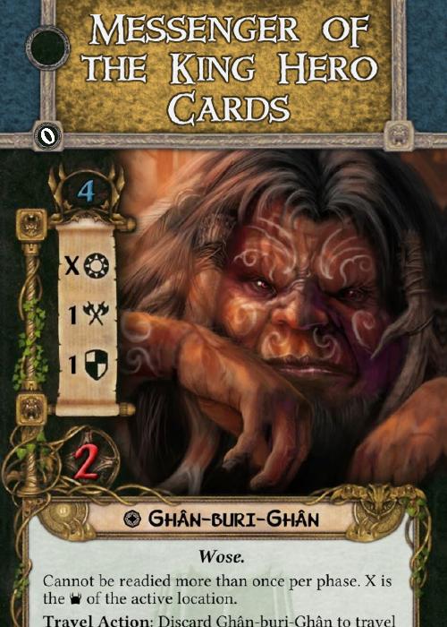Messenger of the King Cards